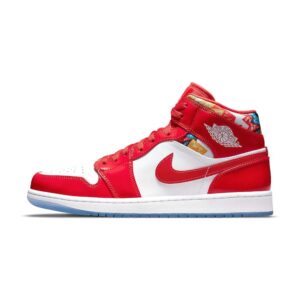 Air Jordan 1 Mid „Red Patent“