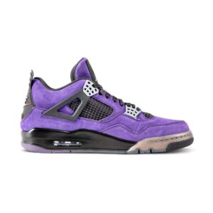 Travis Scott x Air Jordan 4 Retro ‚Purple Suede – Black Midsole‘