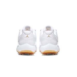 Air Jordan 11 Low Golf ‚White Metallic Gold‘