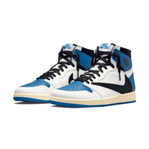 Travis Scott x Fragment x Air Jordan 1 High OG SP „Military Blue“